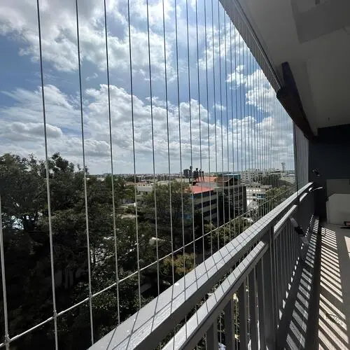NSV Safety Solutions - Invisible Grills for Balcony