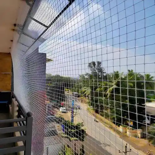 Premium Quality Pigeon Net for Balcony in Ameerpet and Miyapur - NSV Safety Solutions
